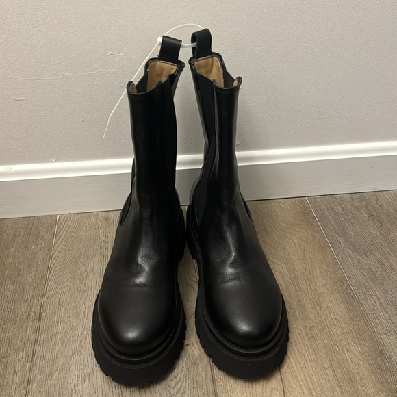 Banana Republic Black Ankle Boots - Picture 7 of 16